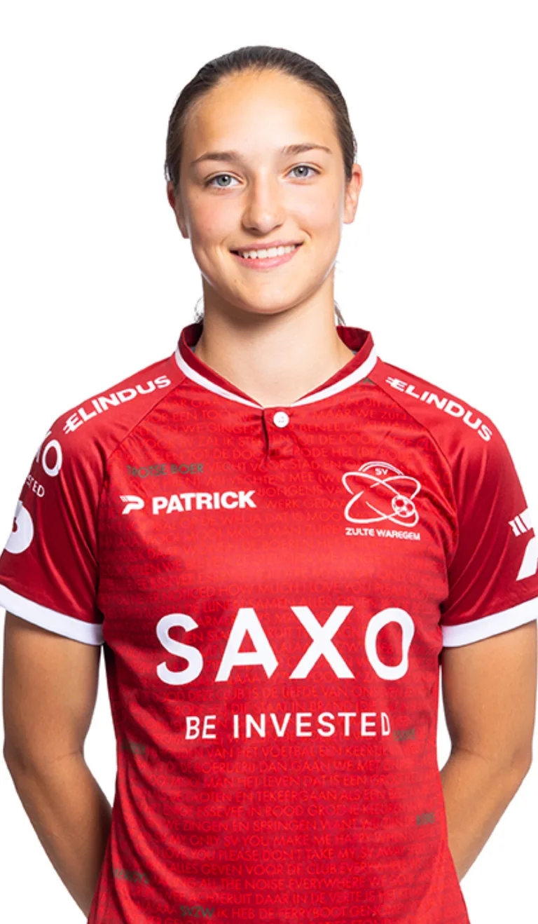 2425 ZULTE WAREGEM DAMES FIENELOTTE VALCKE MIDFIELDER