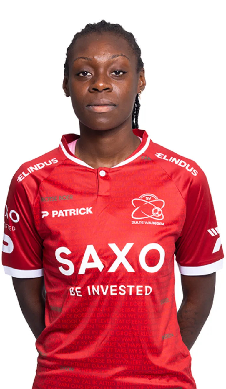 2425 ZULTE WAREGEM DAMES FRANCESCA LUEYA DEFENDER 5