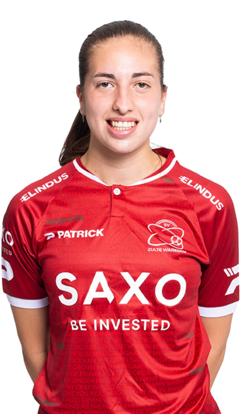 2425 ZULTE WAREGEM DAMES LENA HUBAUT MIDFIELDER 3