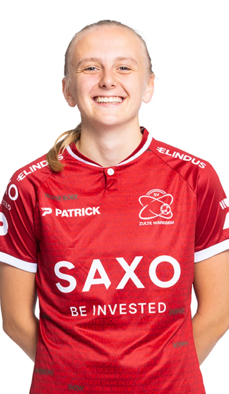 2425 ZULTE WAREGEM DAMES LISA VANHENTENRIJK MIDFIELDER